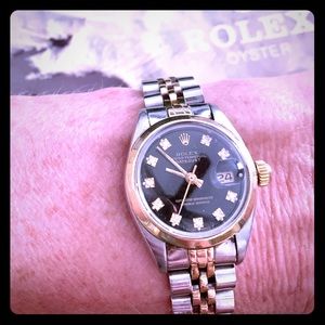 Ladies Rolex stainless oyster perpetual